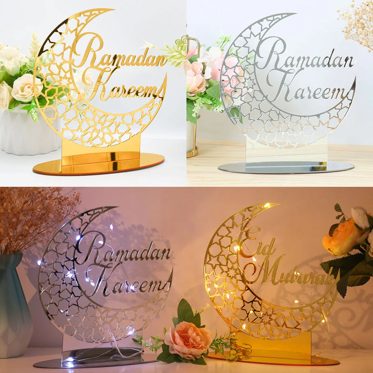 MOON + STAR RAMADAN DECORATION
