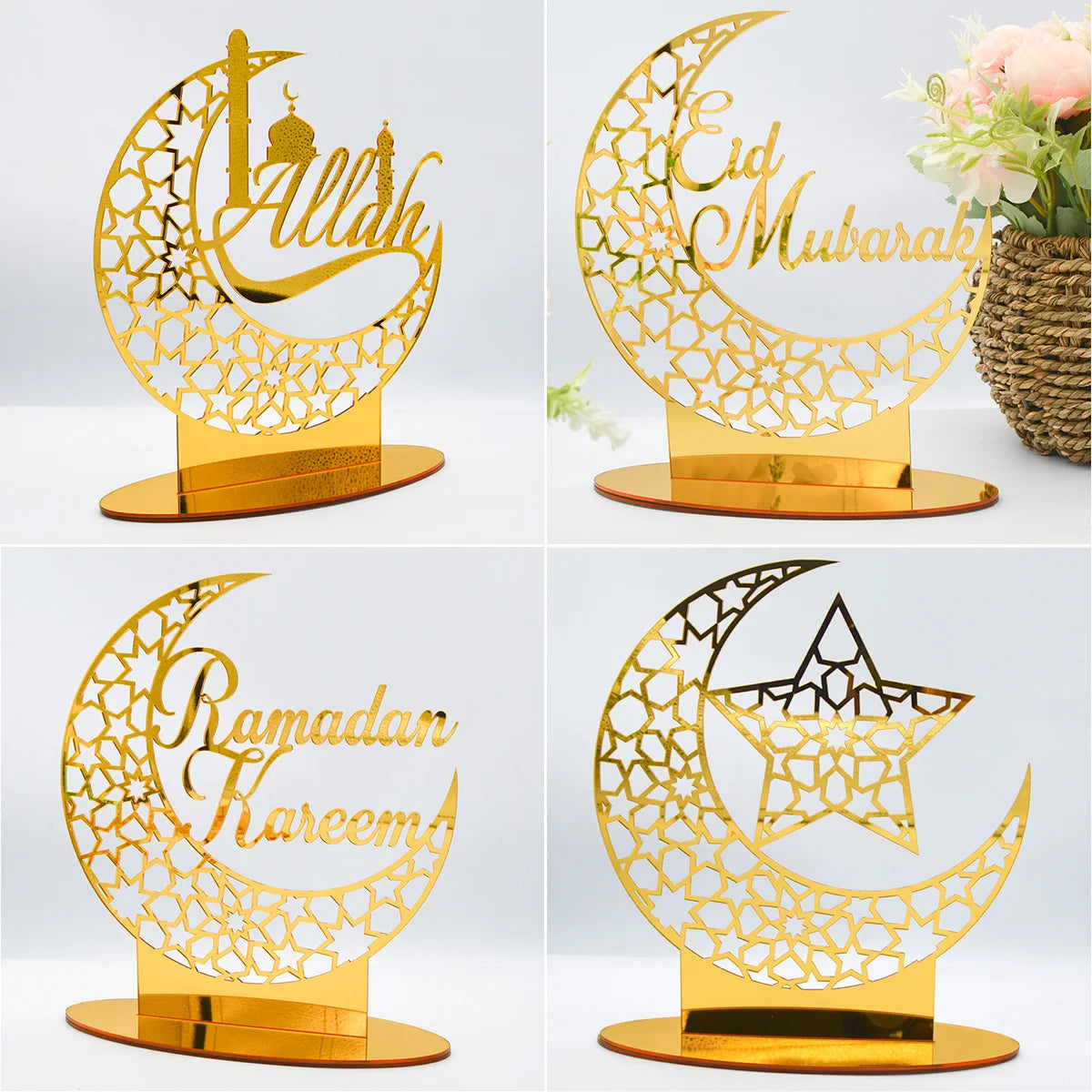 MOON + STAR RAMADAN DECORATION