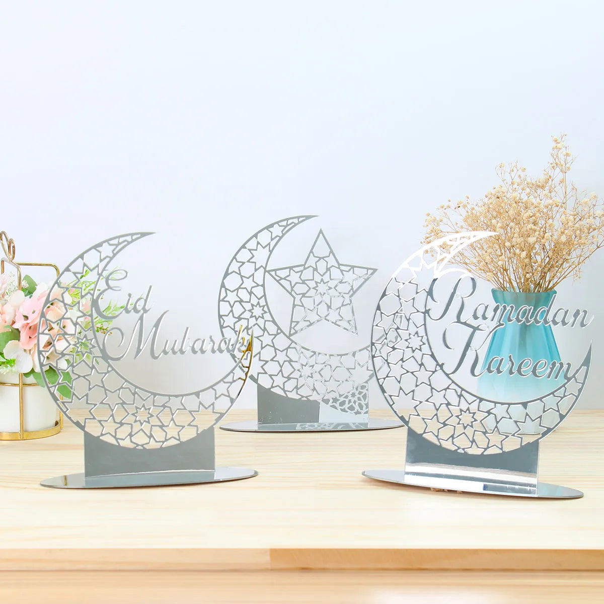 MOON + STAR RAMADAN DECORATION