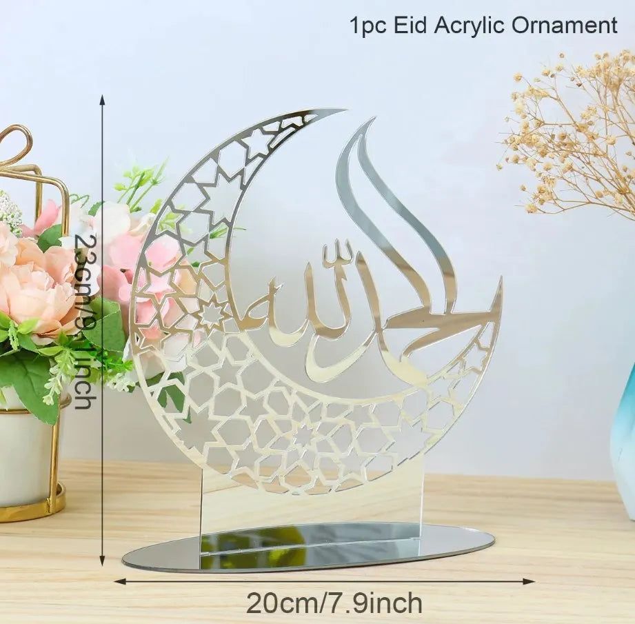 MOON + STAR RAMADAN DECORATION