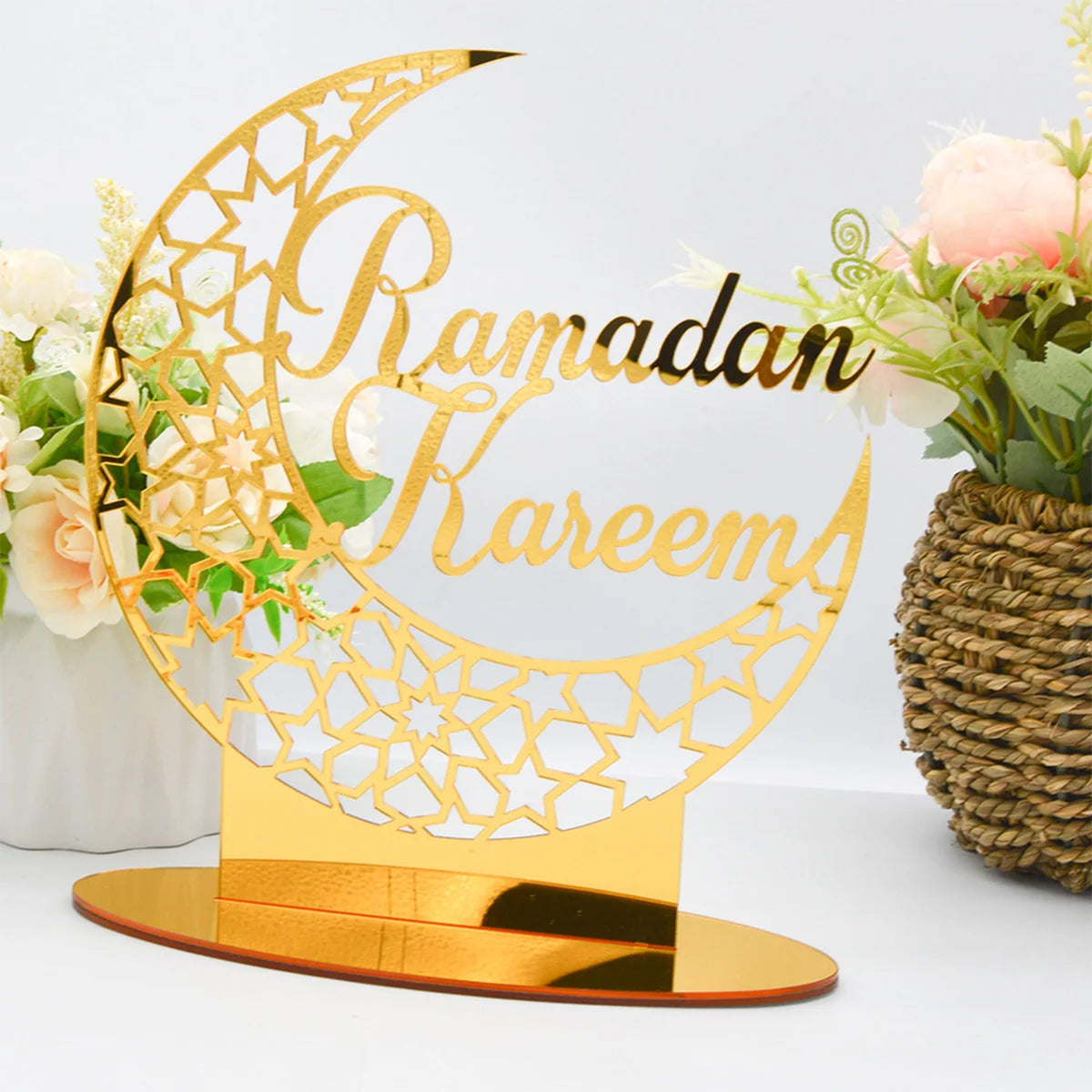 MOON + STAR RAMADAN DECORATION