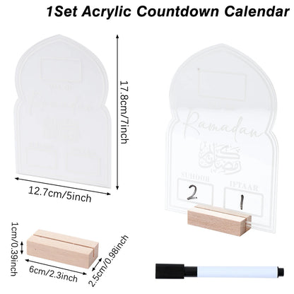 RAMADAN COUNTDOWN CALENDER